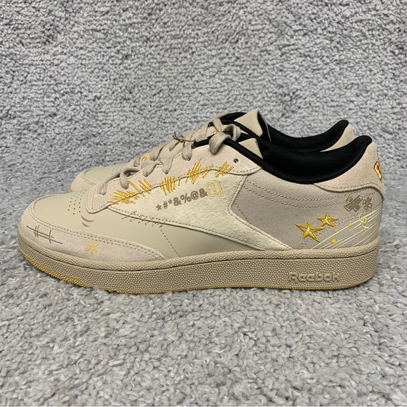 NEW Reebok Club C 85 Looney Tunes Beige Shoes Sneakers Mens Size 12 RARE LMT EDT - Picture 8 of 15